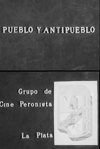 Pueblo y antipueblo (1972) poster