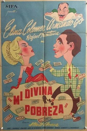 Mi divina pobreza (1951) poster