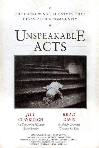 Unspeakable Acts (1990) poster