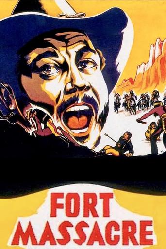 Fort Massacre (1958) poster