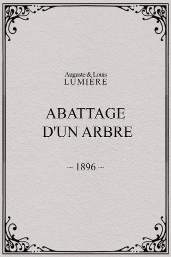 Abattage d'un arbre (1896) poster