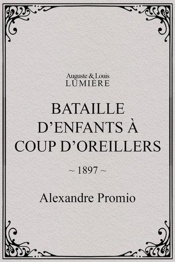 Bataille d’enfants à coup d’oreillers (1897) poster