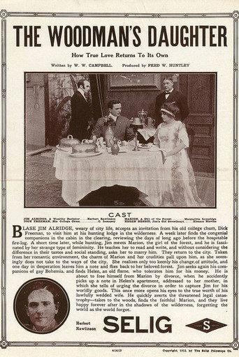 The Woodman's Daughter (1913) poster