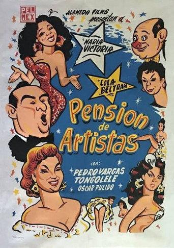 Pensión de artistas (1956) poster