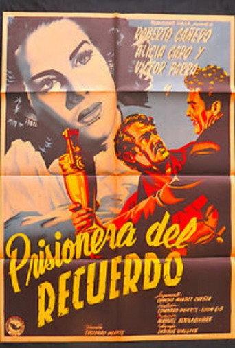 Prisionera del recuerdo (1952) poster