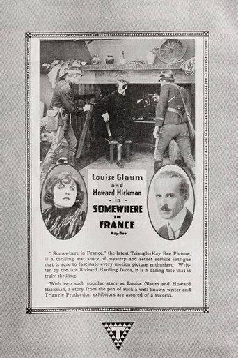 Somewhere in France (1916) poster