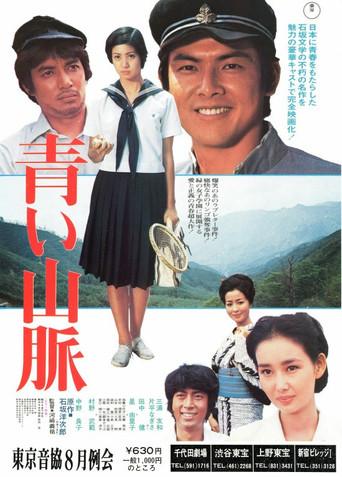Aoi sanmyaku (1975) poster