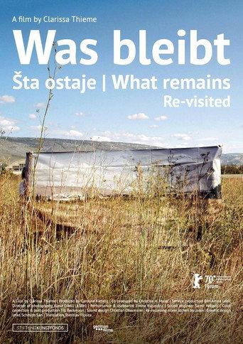 Was bleibt | Šta ostaje | What Remains / Re-visited (2020) poster