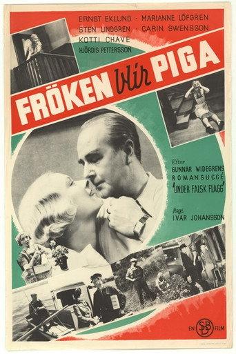 Fröken blir piga (1936) poster
