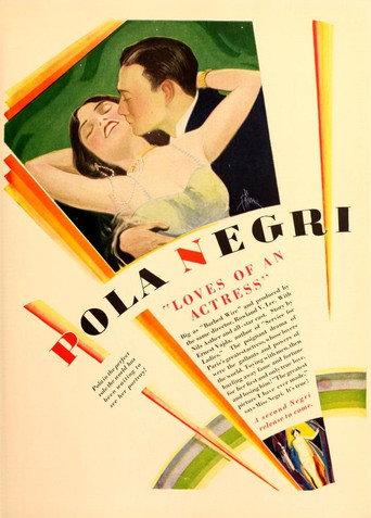 Loves of an Actress (1928) poster