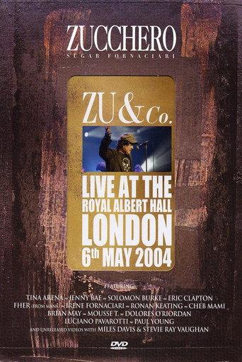 Zucchero | Zu and co.: Live at Royal Albert Hall (2004) poster