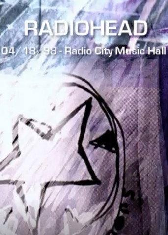 Radiohead:  Live At Radio City Music Hall 1998 (1998) poster