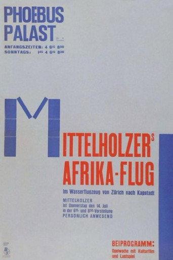 Mittelholzers Afrikaflug (1927) poster