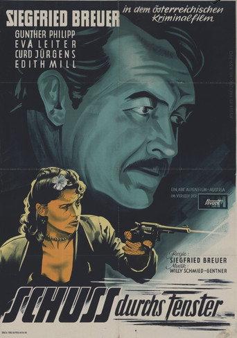 Der Schuß durchs Fenster (1950) poster