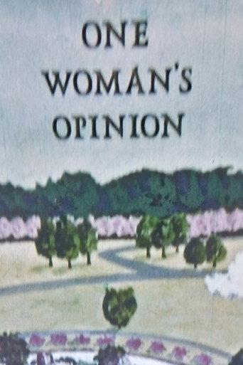 One Woman's Opinion (1961) poster