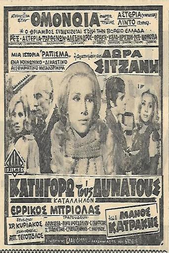Κατηγορώ τους δυνατούς (1970) poster