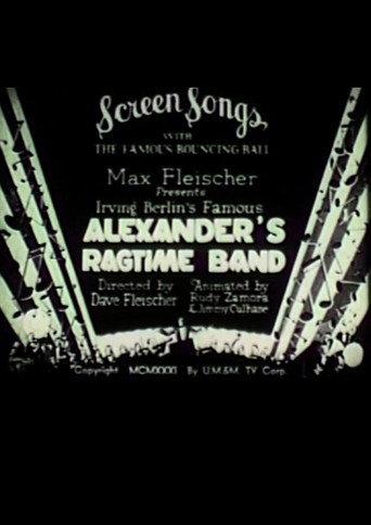 Alexander's Ragtime Band (1931) poster