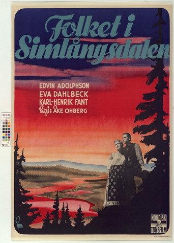 The People from Simlång Valley (1947) poster