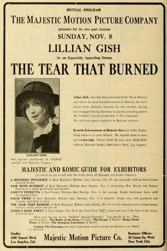 The Tear That Burned (1914) poster