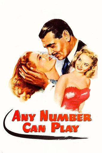Any Number Can Play (1949) poster