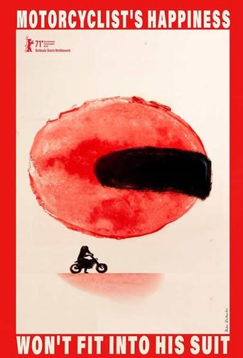 Motorcyclist's Happiness Won't Fit Into His Suit (2021) poster