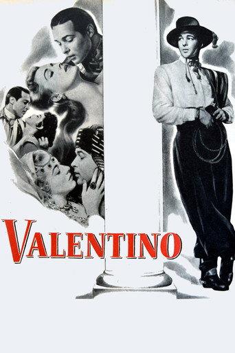 Valentino (1951) poster