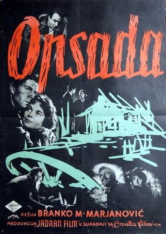 The Siege (1956) poster