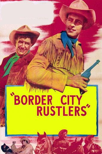 Border City Rustlers (1953) poster