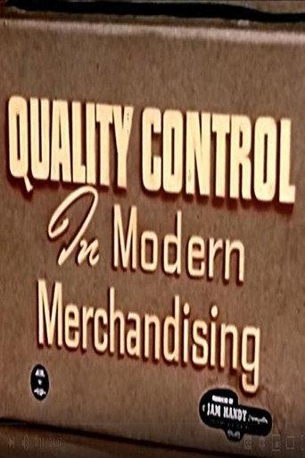 Quality Control In Modern Merchandising (1952) poster