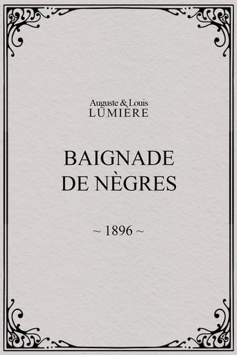 Baignade de nègres (1896) poster