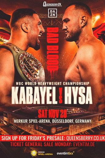 Agit Kabayel vs. Nelson Hysa (2026) poster