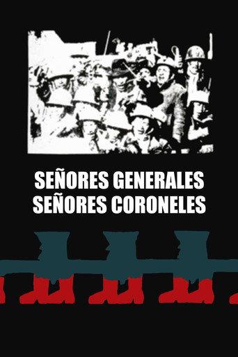 Señores coroneles, señores generales (1976) poster