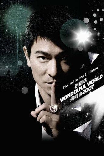 Andy Lau Wonderful World Concert Tour Shanghai 2008 (2008) poster