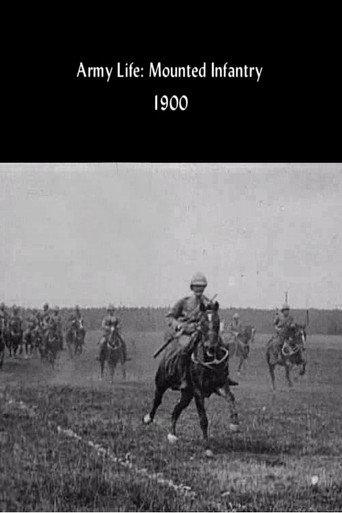 Army Life: Mounted Infantry (1900) poster