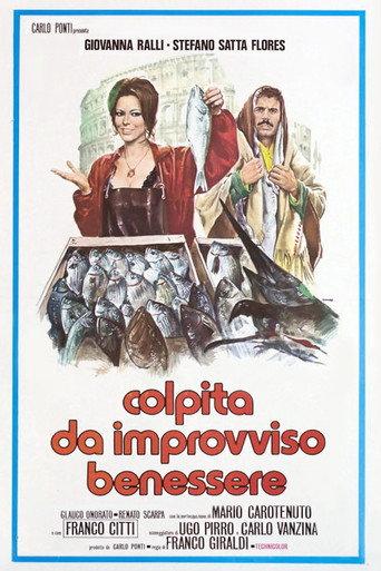 Colpita da improvviso benessere (1976) poster
