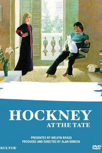 Hockney at the Tate (1988) poster