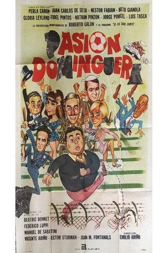 Pasión dominguera (1970) poster