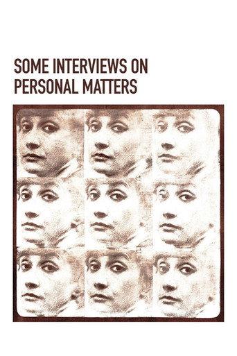 Some Interviews on Personal Matters (1978) poster