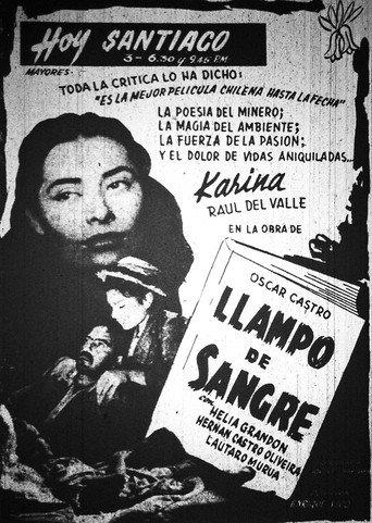 Llampo de sangre (1954) poster