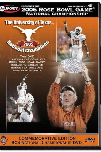 2006 Rose Bowl Game National Championship () poster