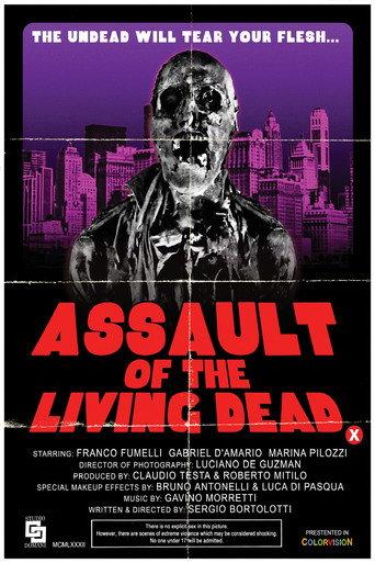 Attacco dei Morti Viventi (1982) poster