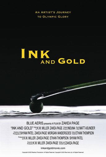 Ink and Gold: An Artist's Journey to Olympic Glory (2023) poster