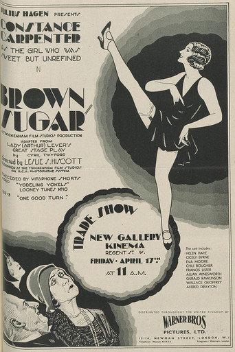Brown Sugar (1931) poster