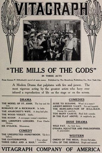 The Mills of the Gods (1912) poster