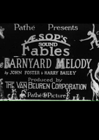 Barnyard Melody (1929) poster
