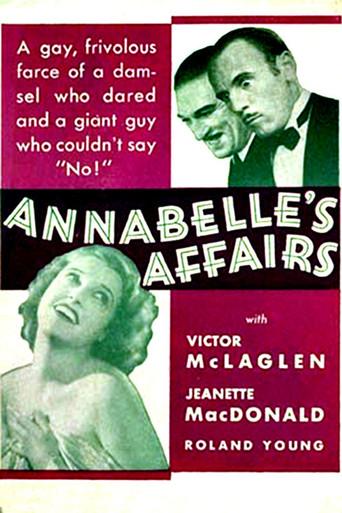 Annabelle's Affairs (1931) poster