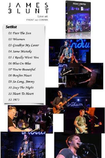 James Blunt - Live at Front And Center (2015) poster