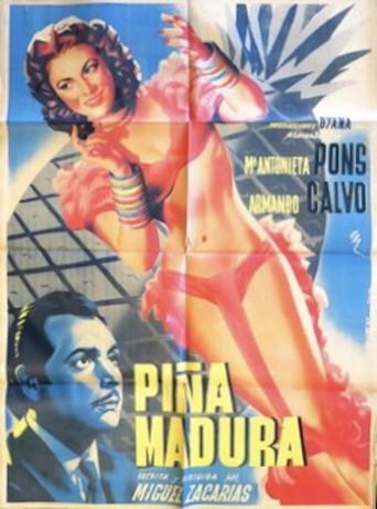 Piña madura (1950) poster