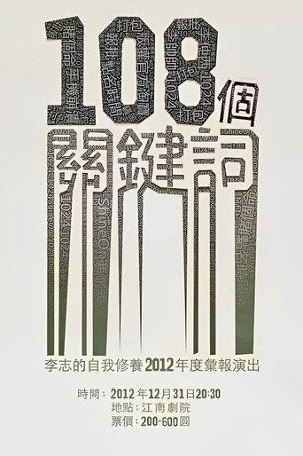 108个关键词 (2012) poster