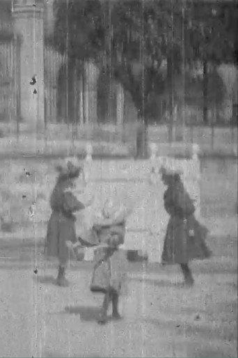 Children playing with skipping rope (1896) poster